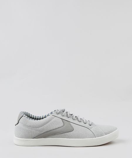 Tenis-Masculino-com-Recorte-em-Lona-Cinza-Claro-9372832-Cinza_Claro_1 Tenis-Masculino-com-Recorte-em-Lona-Cinza-Claro-9372832-Cinza_Claro_1