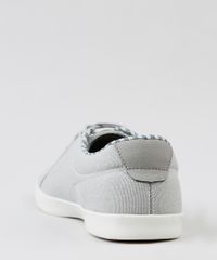 Tenis-Masculino-com-Recorte-em-Lona-Cinza-Claro-9372832-Cinza_Claro_3