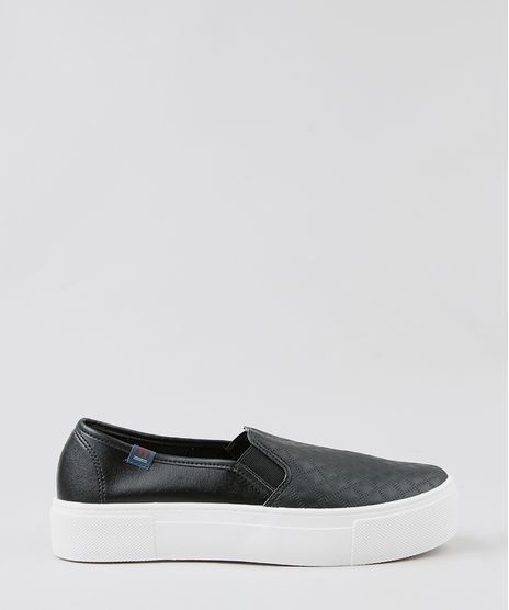 Tenis-Slip-On-Flatform-Feminino-Moleca-Matelasse-Preto-9378769-Preto_1