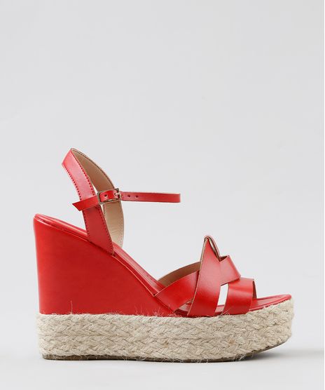 Sandalia-Plataforma-Feminina-com-Corda-Vermelha-9275227-Vermelho_1