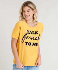 Blusa-Feminina-Oversized--Talk-French--Manga-Curta-Decote-Redondo-Mostarda-9380368-Mostarda_4