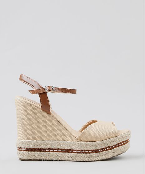 Sandalia-Plataforma-Feminina-com-Corda-Bege-Claro-9325580-Bege_Claro_1