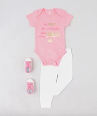 Body-Infantil--Eu-Amo-Ser-Mimada-Pela-Minha-Dinda--Manga-Curta-Decote-Redondo-Rosa-9208101-Rosa_3