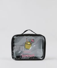 Necessaire-Feminina-Abacaxi--Enjoy-Summer--com-Alca-Preta-9343060-Preto_1