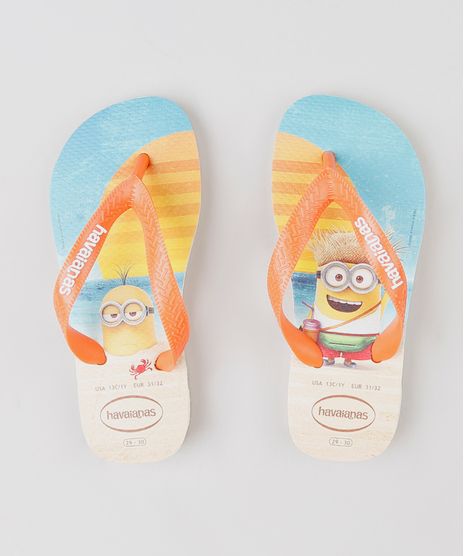 Chinelo-Havaianas-Infantil-Minions-Bege-9351605-Bege_1