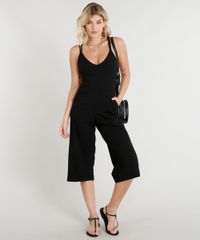 Macacao-Pantacourt-Feminino-com-Bolsos-Alcas-Cruzadas-Preto-9343208-Preto_3