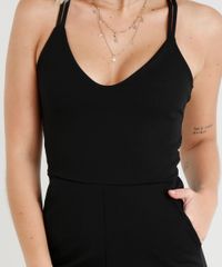 Macacao-Pantacourt-Feminino-com-Bolsos-Alcas-Cruzadas-Preto-9343208-Preto_4