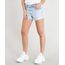 Short-Jeans-Feminino-com-Faixa-de-Lurex-Azul-Claro-9362136-Azul_Claro_1