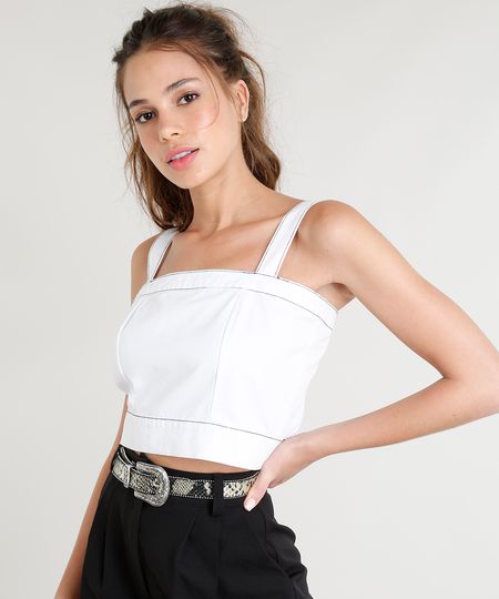 Regata-de-Sarja-Feminina-Cropped-Mindset-com-Ziper-e-Pespontos-Branca-9387832-Branco_1