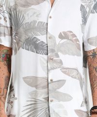 Camisa-Masculina-Estampada-de-Folhagens-Manga-Curta-Off-White-9350190-Off_White_4