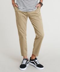 Calca-Masculina-Chino-Slim-Cropped-Kaki-9305831-Kaki_1