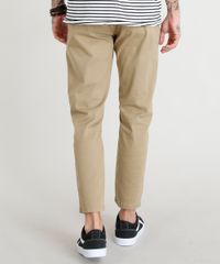 Calca-Masculina-Chino-Slim-Cropped-Kaki-9305831-Kaki_4