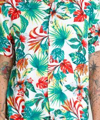 Camisa-Masculina-Estampada-Floral-Tropical-Manga-Curta-Branca-9395021-Branco_4