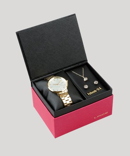Kit-de-Relogio-Analogico-Lince-Feminino---Brinco---Colar---LRG617L-KD54S1KX-Dourado-9400783-Dourado_1 Kit-de-Relogio-Analogico-Lince-Feminino---Brinco---Colar---LRG617L-KD54S1KX-Dourado-9400783-Dourado_1