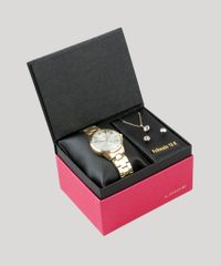Kit-de-Relogio-Analogico-Lince-Feminino---Brinco---Colar---LRG4563L-KD53S1KX-Dourado-9400771-Dourado_1
