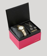 Kit-de-Relogio-Analogico-Lince-Feminino---Brinco---Colar---LRG4565L-KD55B1KX-Dourado-9400777-Dourado_1