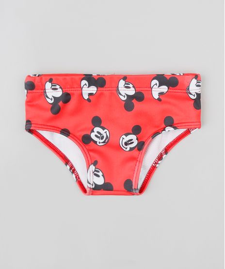 Sunga-Infantil-Estampada-Mickey-Vermelha-9302402-Vermelho_1