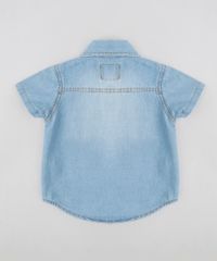 Camisa-Jeans-Infantil-com-Listras-e-Bolso-Manga-Curta-Azul-Claro-9309970-Azul_Claro_2 Camisa-Jeans-Infantil-com-Listras-e-Bolso-Manga-Curta-Azul-Claro-9309970-Azul_Claro_2