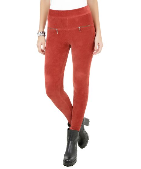 Calca-Legging-em-Veludo-Cotele-Laranja-8348556-Laranja_1