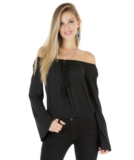 Blusa-Cropped-com-Tassel-Preta-8328584-Preto_1