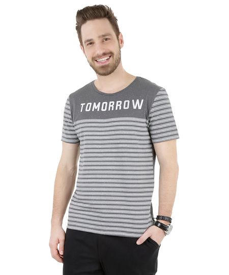 Camiseta-Listrada--Tomorrow--Cinza-8334294-Cinza_1 Camiseta-Listrada--Tomorrow--Cinza-8334294-Cinza_1