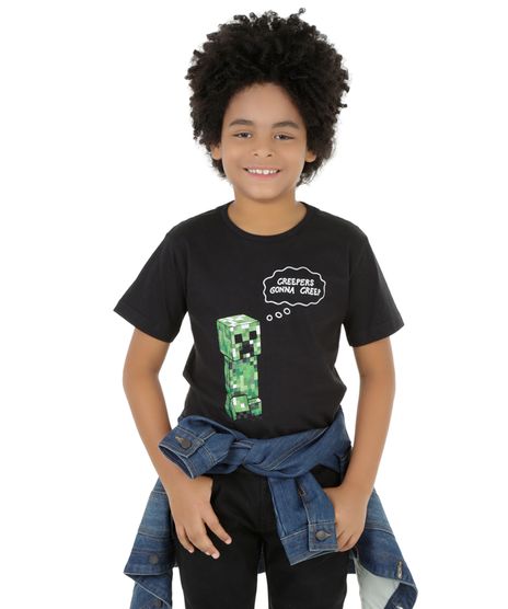 Camiseta-Minecraft-Preta-8335946-Preto_1
