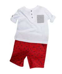 Bermuda-Estampada-de-Triangulos-Vermelha-8326205-Vermelho_4