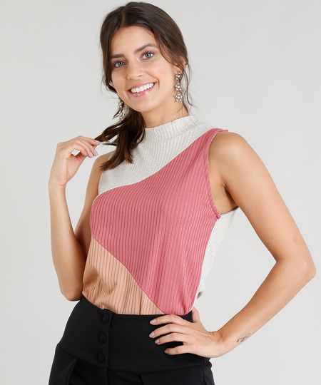 Regata-Gola-Alta-Feminina-Color-Block-Canelada-Bege-Claro-9215680-Bege_Claro_1 Regata-Gola-Alta-Feminina-Color-Block-Canelada-Bege-Claro-9215680-Bege_Claro_1
