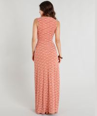 Vestido-Longo-Feminino-Estampado-com-Argola-e-Abertura-Laranja-9381960-Laranja_2