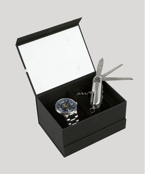 Kit-de-Relogio-Analogico-Orient-Masculino---Canivete---MBSS1307-KD38D2SX-Prateado-9401276-Prateado_1