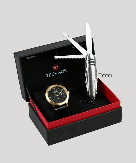 Kit-de-Relogio-Analogico-Technos-Masculino---Canivete---2115MNQK0D-Dourado-9143935-Dourado_1