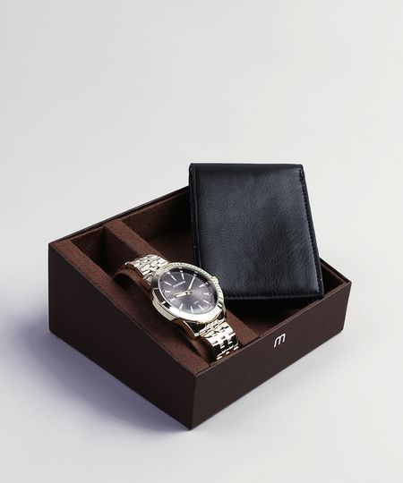 Kit-de-Relogio-Analogico-Mondaine-Masculino---Carteira---99144GPMVDE2K-Dourado-9399701-Dourado_1