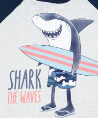 Camiseta-Infantil--Tubarao--com-Capuz-Manga-Curta-Gola-Careca-Cinza-Mescla-Claro-9372049-Cinza_Mescla_Claro_4