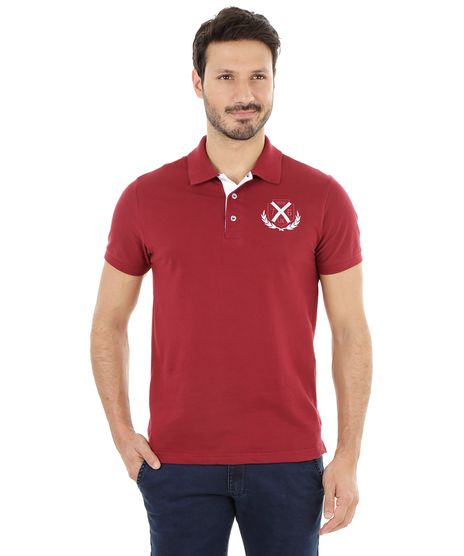 Polo-em-Piquet-com-Bordado-Vinho-8348720-Vinho_1