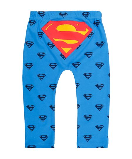 Calca-Super-Homem-em-Algodao---Sustentavel-Azul-8172204-Azul_1