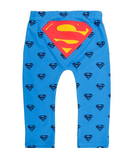 Calca-Super-Homem-em-Algodao---Sustentavel-Azul-8172204-Azul_1