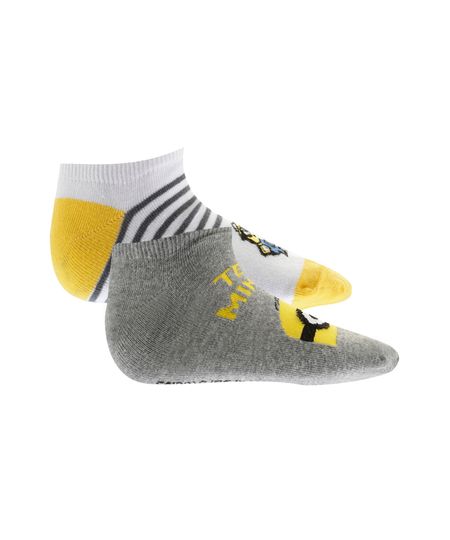 Kit-de-2-Pares-de-Meias-Minions-Multicor-8303425-Multicor_1 Kit-de-2-Pares-de-Meias-Minions-Multicor-8303425-Multicor_1