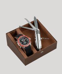 Kit-de-Relogio-Analogico-Mondaine-Masculino---Canivete---99378G0MVNI1K-Preto-9399658-Preto_1