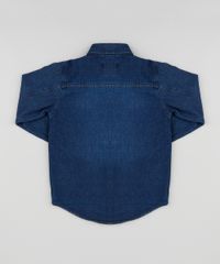 Camisa-Jeans-Infantil-com-Bolso-Manga-Longa-Azul-Escuro-9396994-Azul_Escuro_2