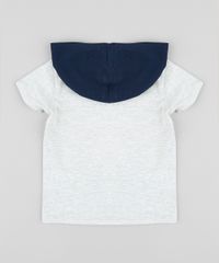 Camiseta-Infantil-Ursos-com-Capuz-Manga-Curta-Cinza-Mescla-Claro-9403038-Cinza_Mescla_Claro_2
