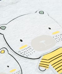 Camiseta-Infantil-Ursos-com-Capuz-Manga-Curta-Cinza-Mescla-Claro-9403038-Cinza_Mescla_Claro_4