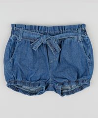 Short-Jeans-Infantil-Balone-com-Faixa-para-Amarrar-Azul-Medio-9341276-Azul_Medio_1