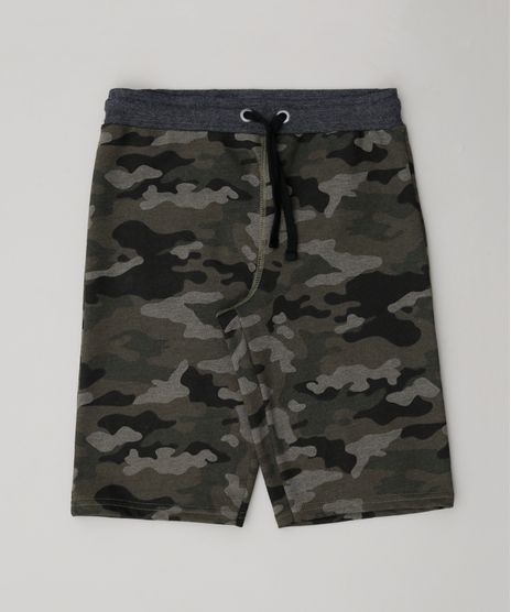 Bermuda-Infantil-em-Moletom-Estampada-Camuflada-Verde-Militar-9422991-Verde_Militar_1