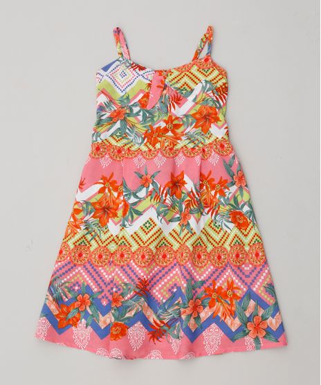 Vestido-Infantil-Estampado-com-No-Alcas-Finas-Rosa-9388938-Rosa_1