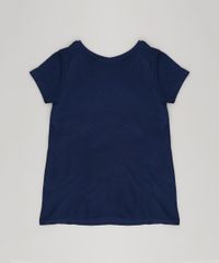 Blusa-Infantil-Sereia-com-Paete-Dupla-Face-Manga-Curta-Decote-Redondo-Azul-Marinho-9311830-Azul_Marinho_2