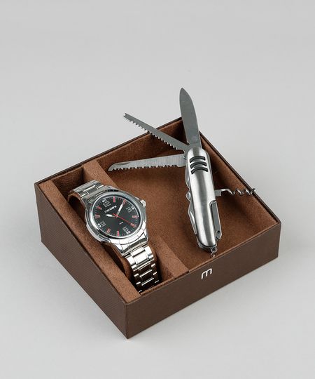 Kit-de-Relogio-Analogico-Mondaine-Masculino---Canivete---83397G0MVNE2K-Prateado-9398420-Prateado_1 Kit-de-Relogio-Analogico-Mondaine-Masculino---Canivete---83397G0MVNE2K-Prateado-9398420-Prateado_1