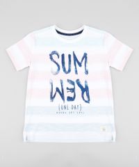 Camiseta-Infantil-Listrada--Summer--Manga-Curta-Gola-Careca-Branca-9362168-Branco_1