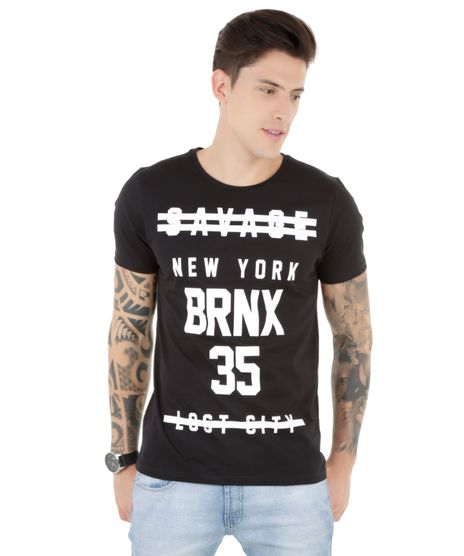 Camiseta--New-York-BRNX--Preta-8347596-Preto_1