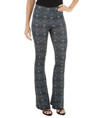 Calca-Flare-Estampada-Preta-8378239-Preto_1