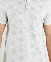 Polo-Masculina-Slim-Fit-Mescla-Estampada-Floral-Manga-Curta-Off-White-9328896-Off_White_4